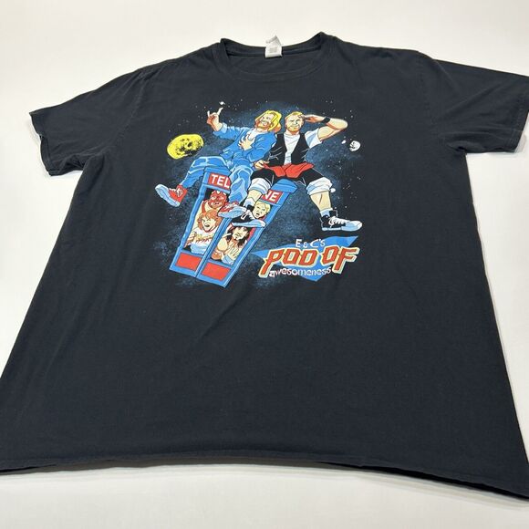 WWE Edge Christian Shirt Adult XL Extra Large E & C's Pod of Awesomeness Men - Picture 8 of 12